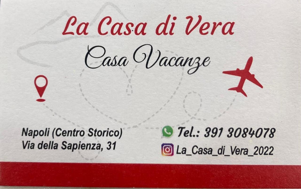 La Casa Di Vera Neapel Exterior foto